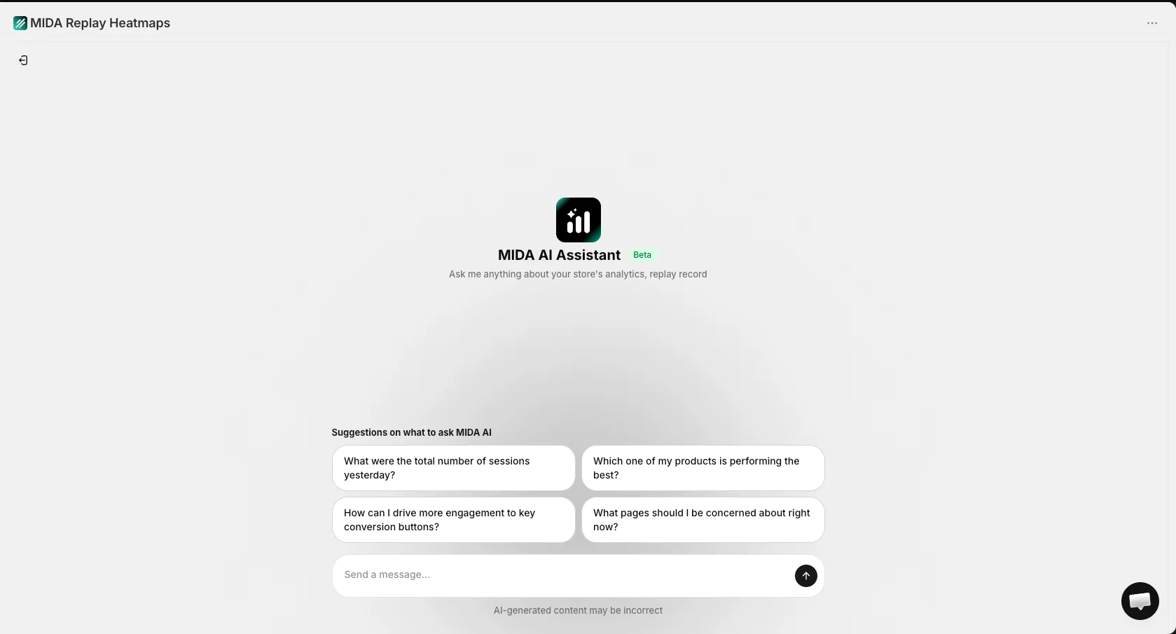MIDA AI Assistant add-on